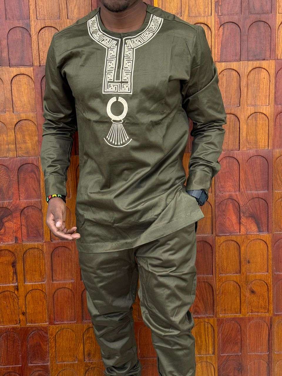 Agbada Men's African Clothing