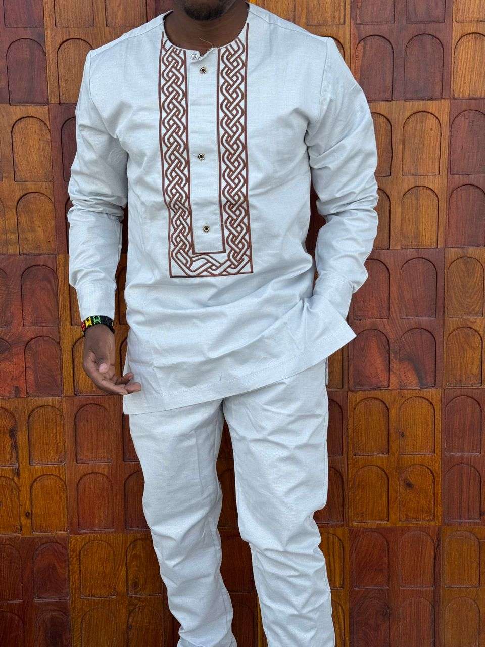 Agbada Men's African Clothing