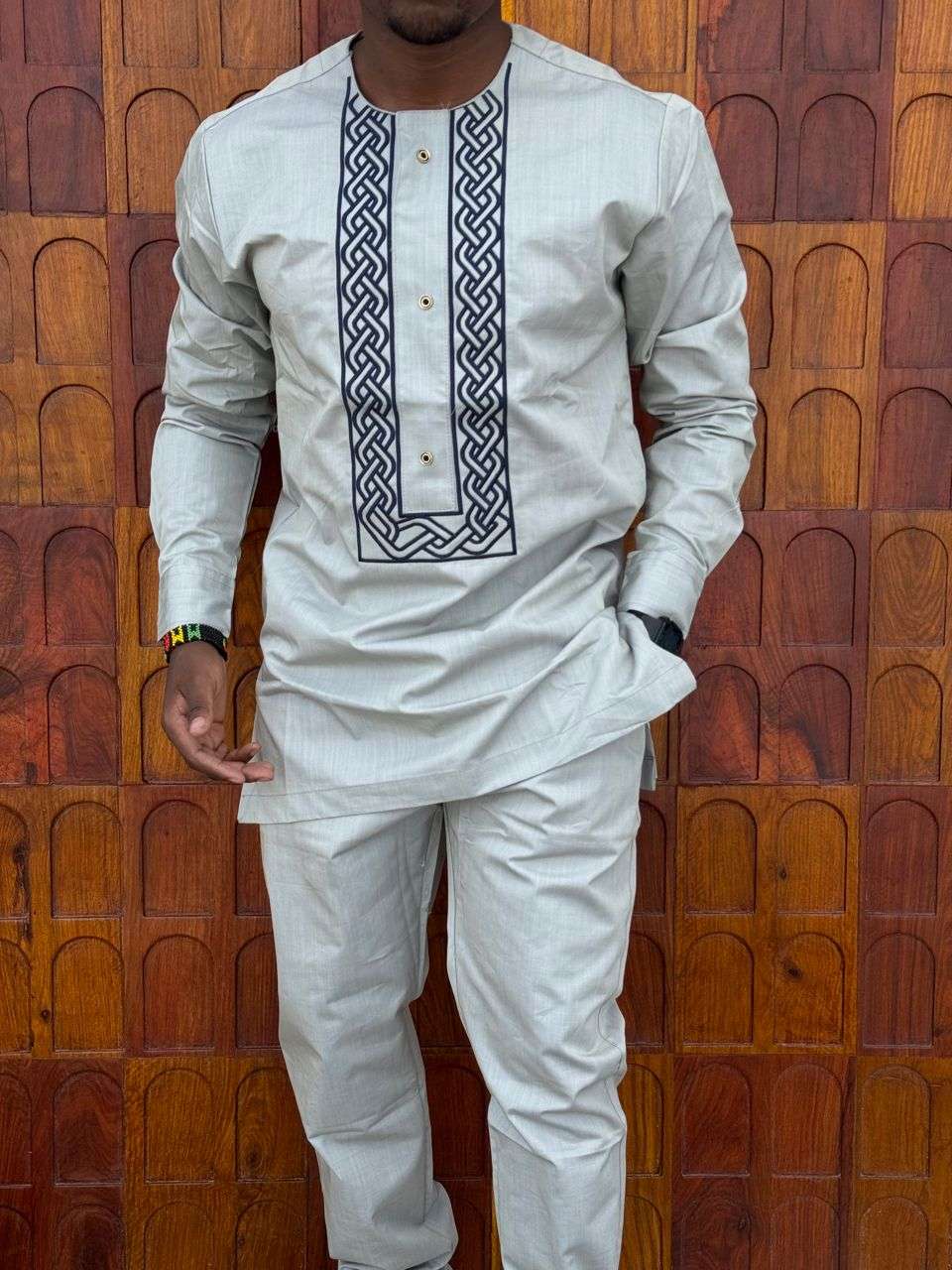 Agbada Men's African Clothing