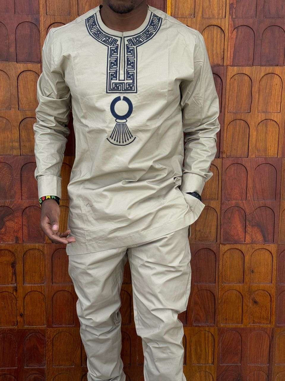 Agbada Men's African Clothing