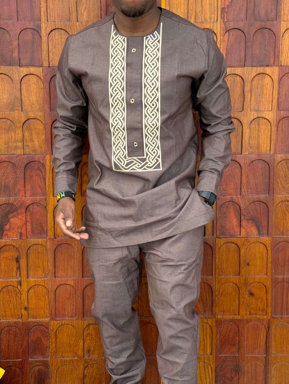 Agbada Men's African Clothing