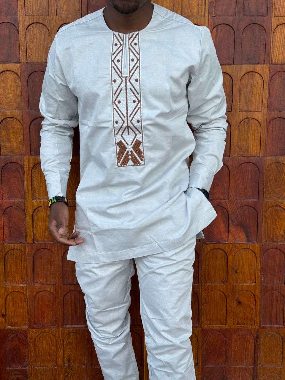 Agbada Men's African Clothing
