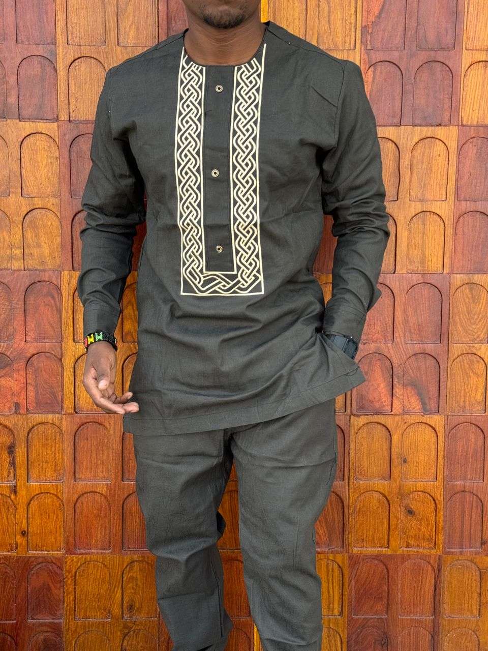 Agbada Men's African Clothing