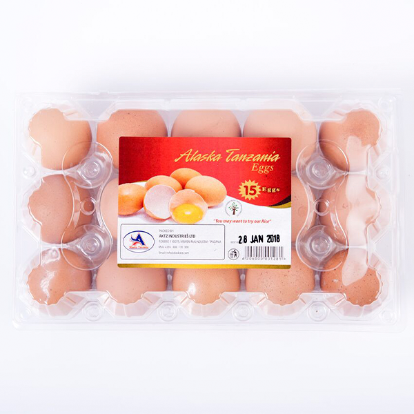 Alaska Eggs Tray 15pcs