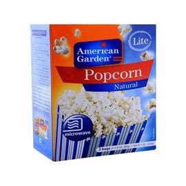 AMERICAN GARDEN MICROWAVE POPCORN 297GM ASST