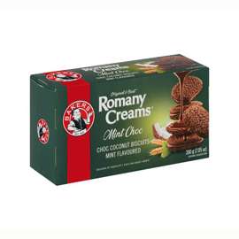 BAKERS ROMANY CREAMS MINT 200GM