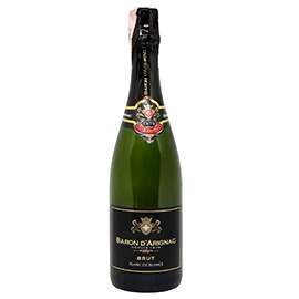 BARON D ARIGNAC BRUT SPARKLING WINE 750M