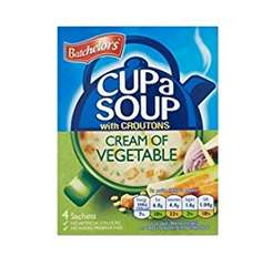Batchelors Cup A Soup Cream of Vegetable 92gm