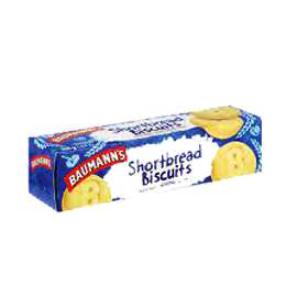 BAUMANNS SHORTBREAD BISCUITS 160GRM