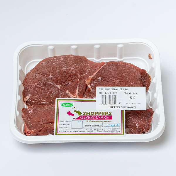 Beef Rump Steak per Kg