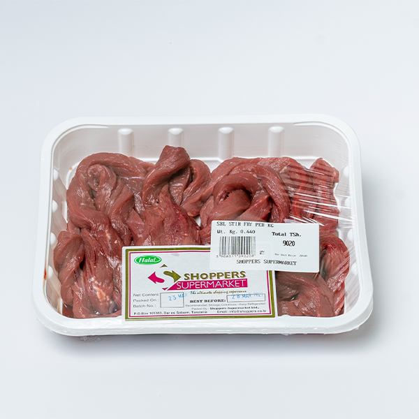 Beef Stir Fry per Kg