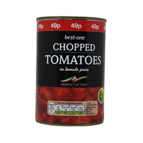 Best-One Chopped Tomato 400gm