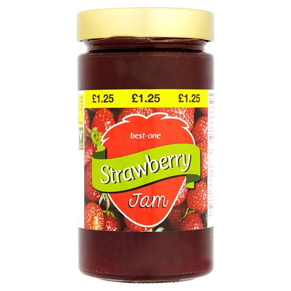 Best One Jam Strawberry 454gm