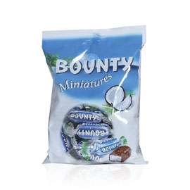 BOUNTY MINIATURES 150GM