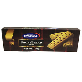 Cremica Shortbread Biscuits 170g