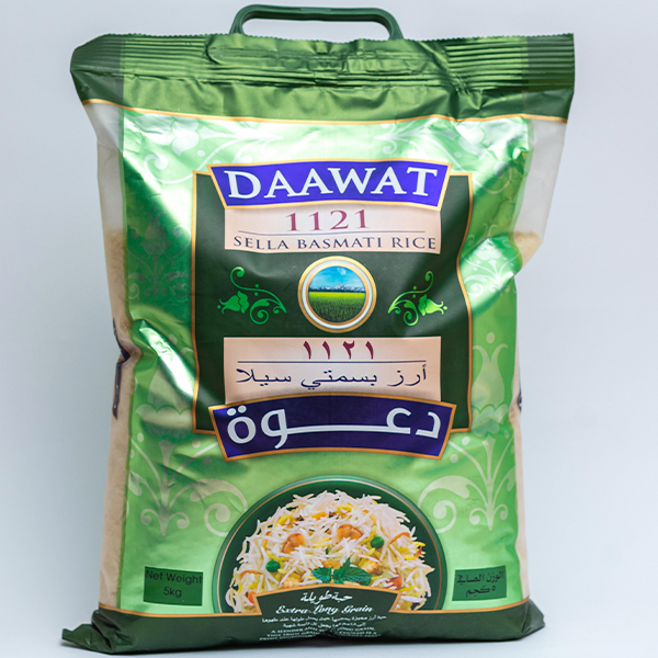 Daawat 1121 Sella Basmati Rice 5kg