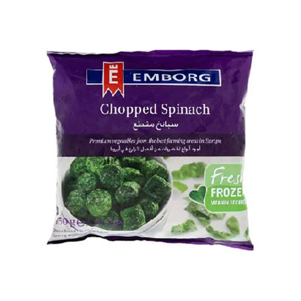Emborg Chopped Spinach 450gm