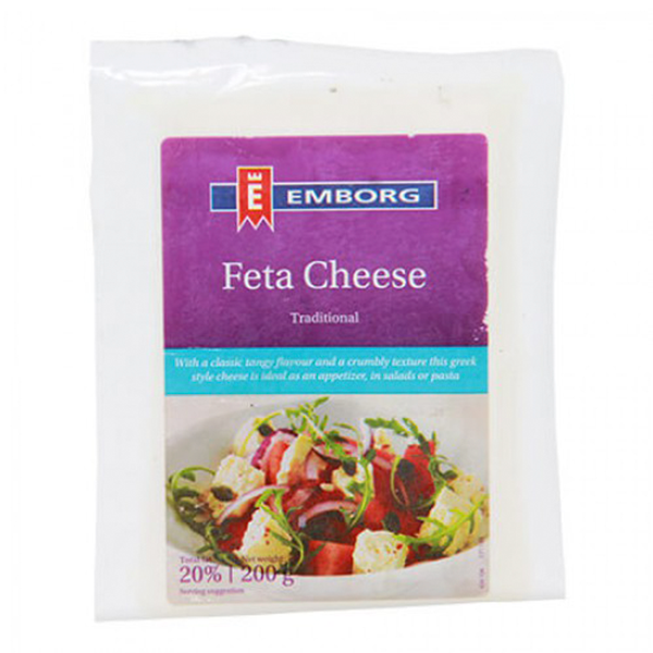 Emborg Feta Cheese 200gm