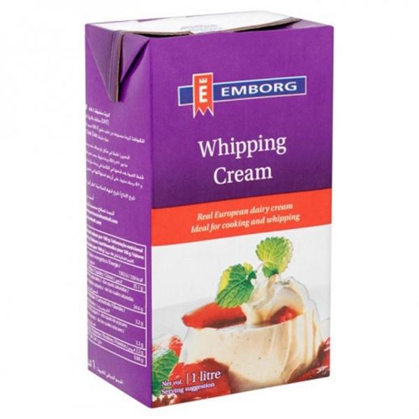 Emborg Whipping Cream 1ltr