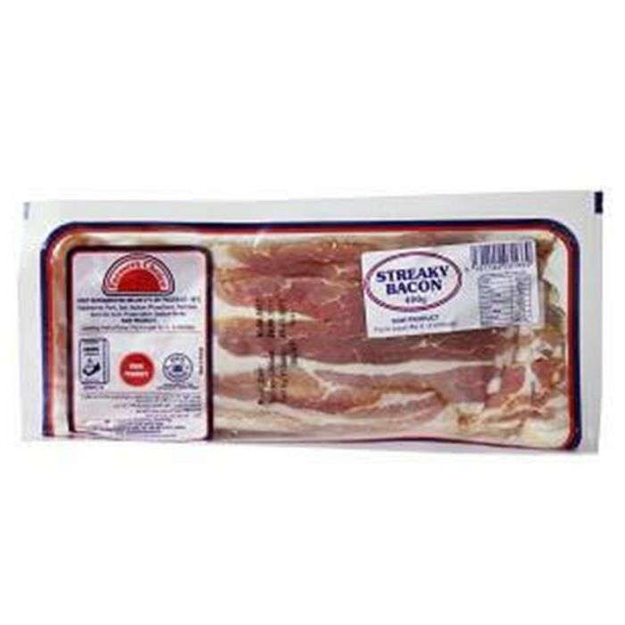 Farmers streaky bacon 400g