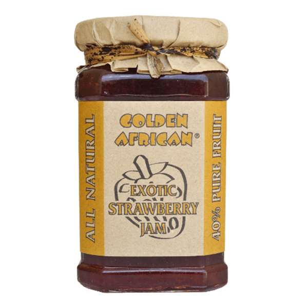 Golden African Exotic Strawberry Jam 454 gm