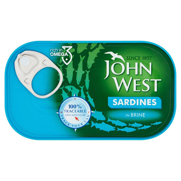Johnwest Sardines In Brine 120gm