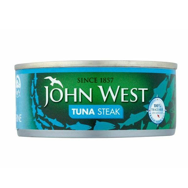 Johnwest Tuna Steak In Brine 160gm