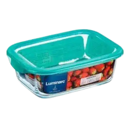 Luminarc Keep ‘N’ Flat Rim Lagon Rect 197cl