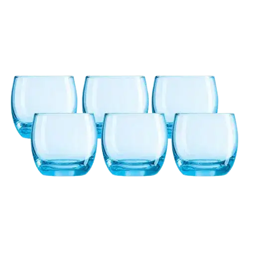 Luminarc Salto OF 32cl Tumb Solid Clr Ice Blue F6