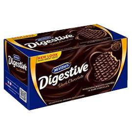 MCVITIES DIGESTIVE DARK CHOCOLATE 200GM
