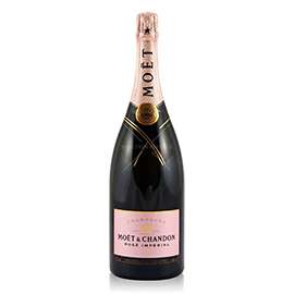 MOET&CHANDON ROSE IMP CHAMP 750ML NAK