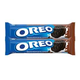 OREO CHOCOLATE BISCUIT TWIN PACK OFFER 128GM