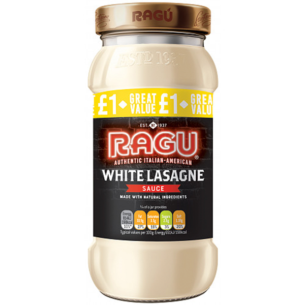 Ragu White Lasagne Sauce 510gm