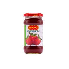 RED GOLD STRAWBERRY JAM 350GRM
