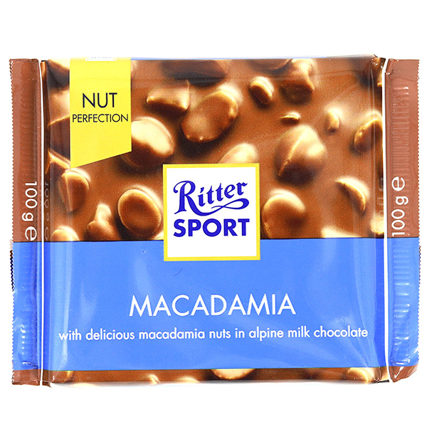 Ritter Sport Macadamia Chocolate 100gm