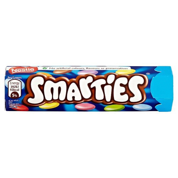Smarties Hexagon Tube