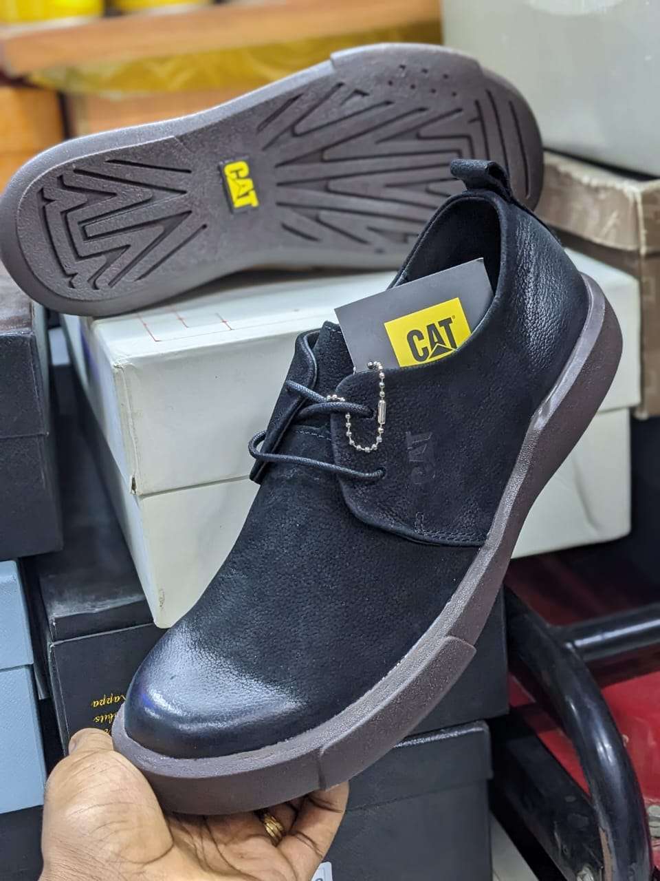 Stylish CAT Leather Shoes