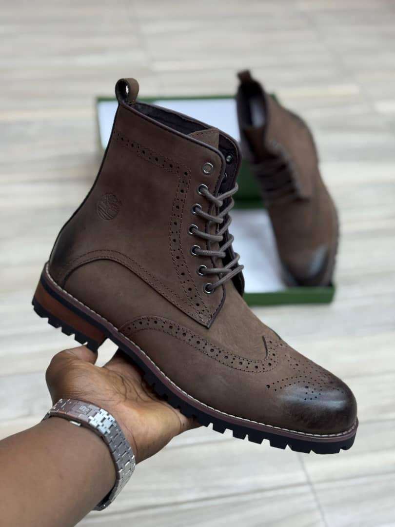 Timberland men leather gentle boots