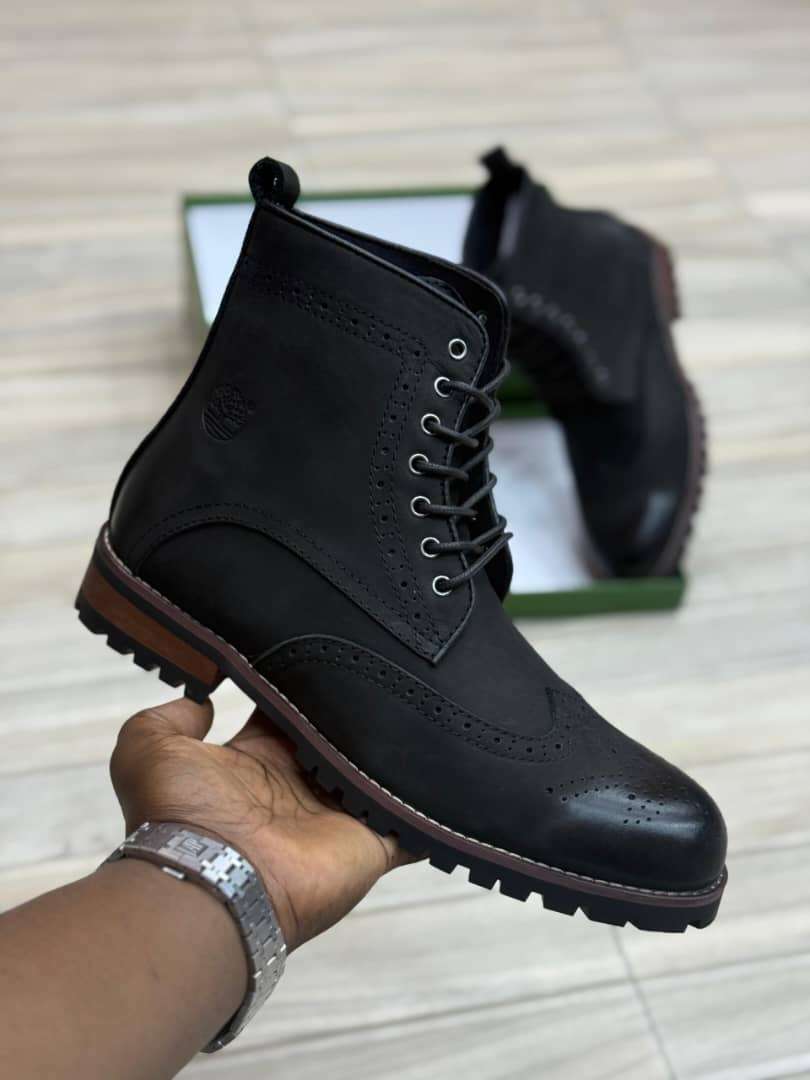 Timberland men leather gentle boots