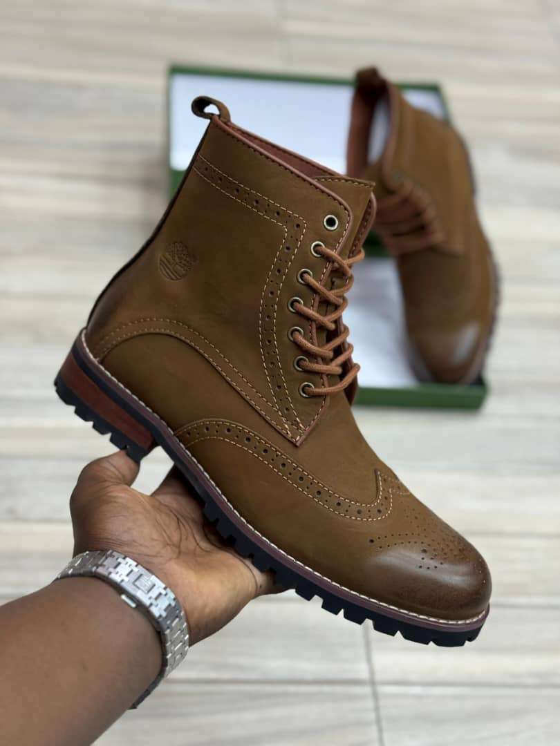 Timberland men leather gentle boots