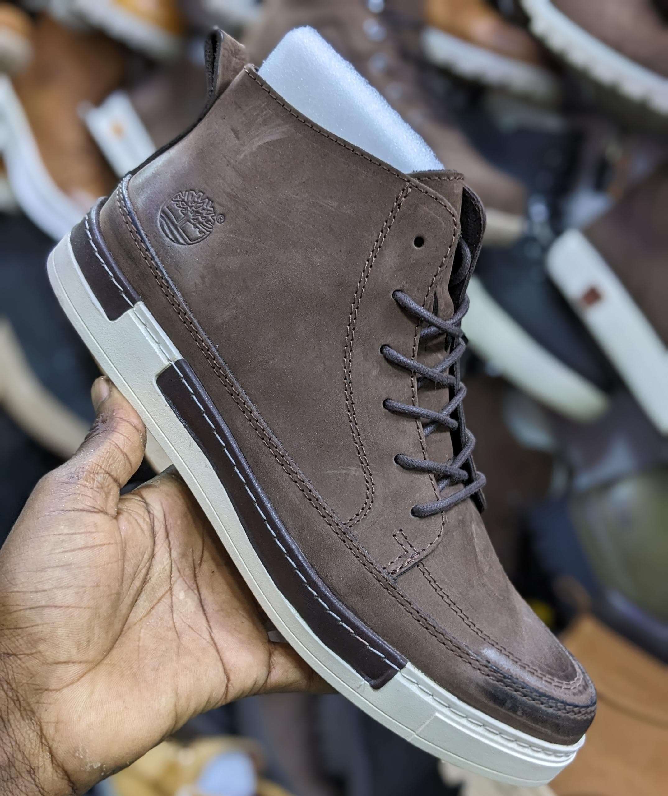 Timberland men leather gentle shoes