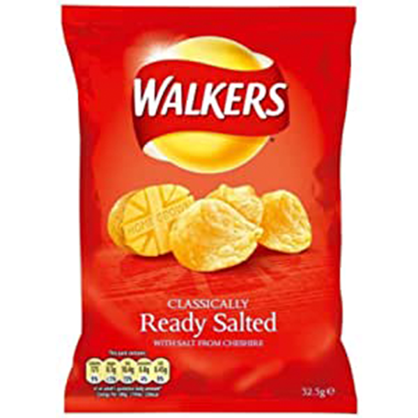 Walkers Ready Salted 34.5gm