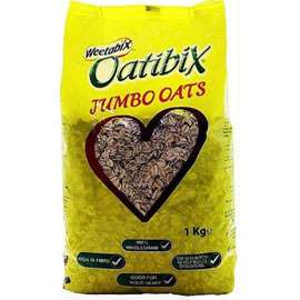 WEETABIX OATBIX JUMBO OATS 1KG JAR