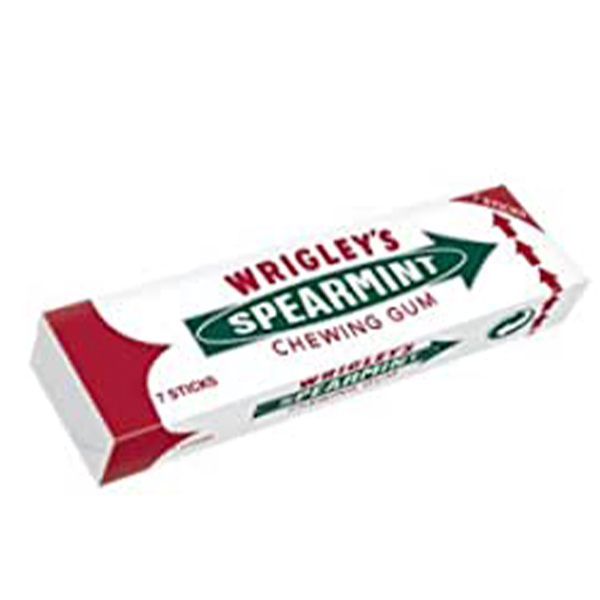 Wrigleys Spearmint Gum 7pcs 18gm