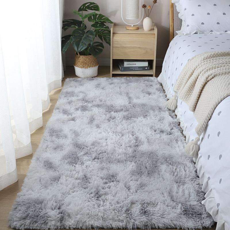 200 x 280cm Fur Rug Anti-Slip Super Soft Sheepskin Bedside Rugs Non-Shedding Rugs for Bedroom Living Room Kids Room Interior