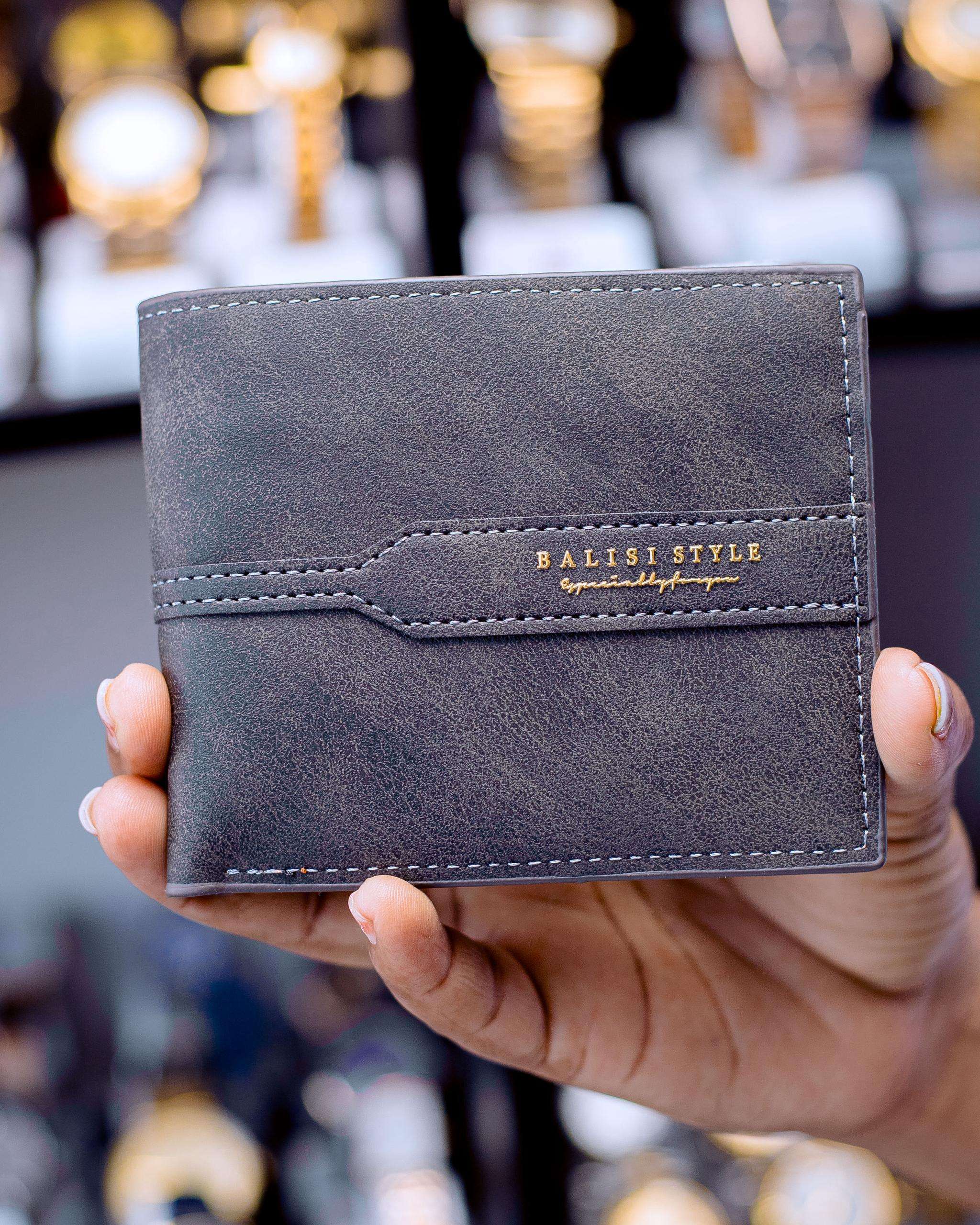 Balisi Style Classic men's leather wallet