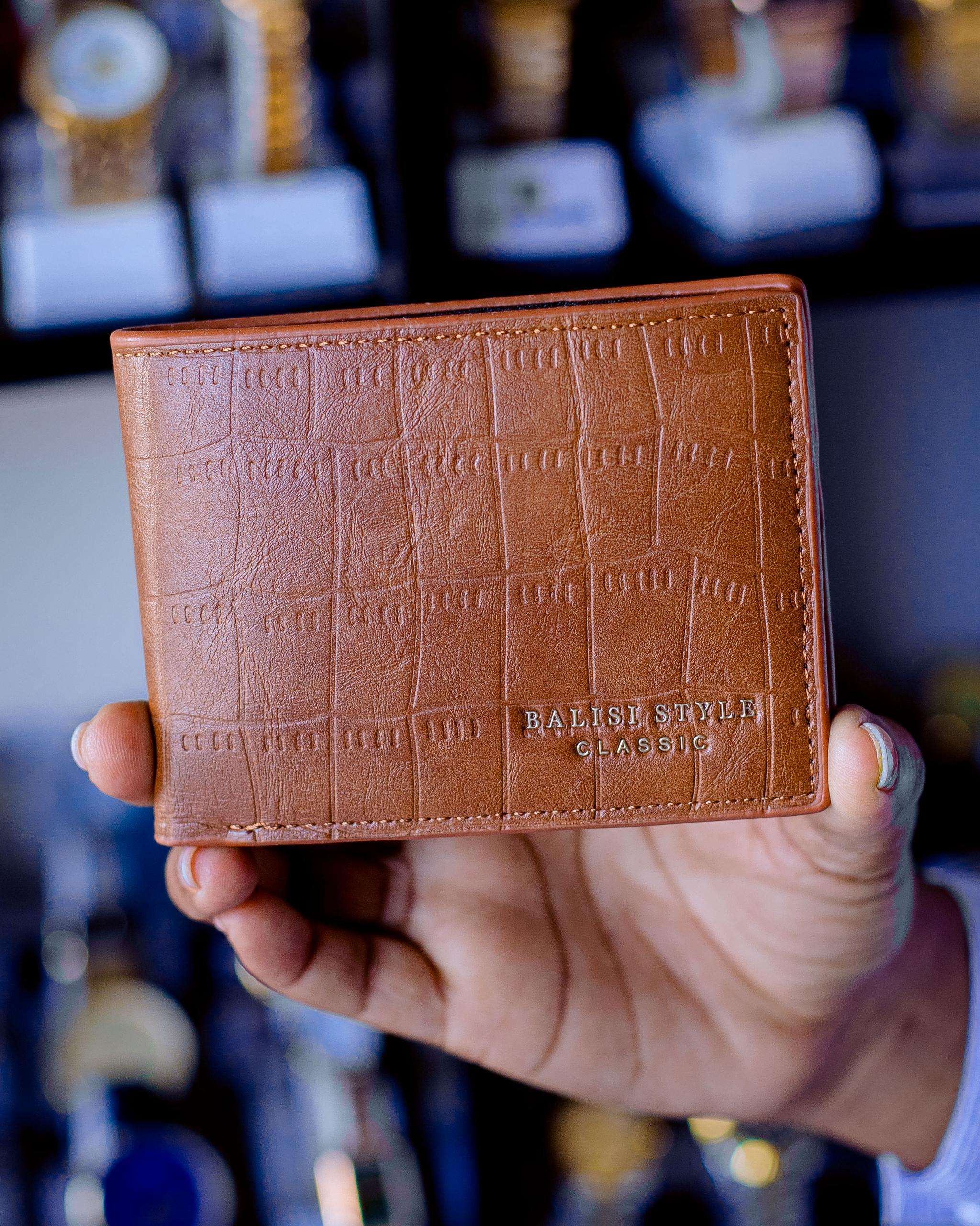 Balisi Style Classic men's leather wallet