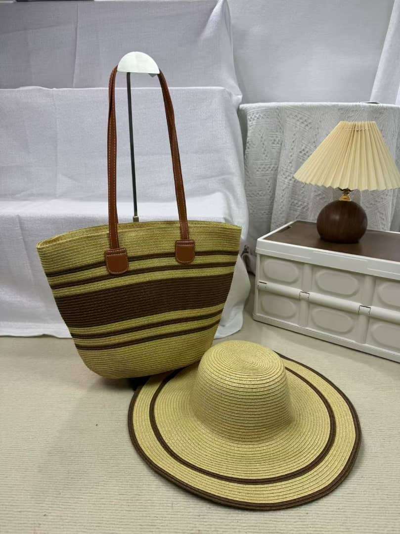Classic fashion handbag and hat