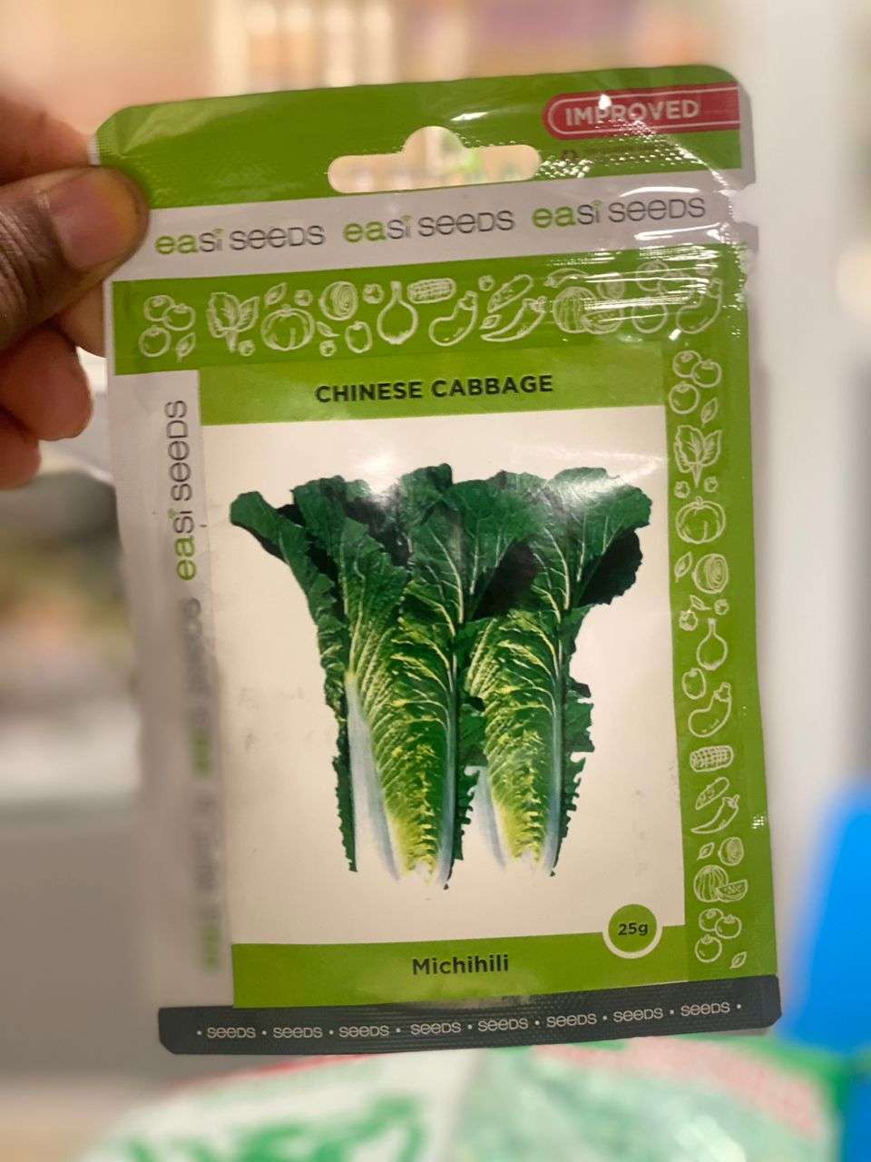 Easi Seeds Chinese Cabbage (Michihili) - 25 gm