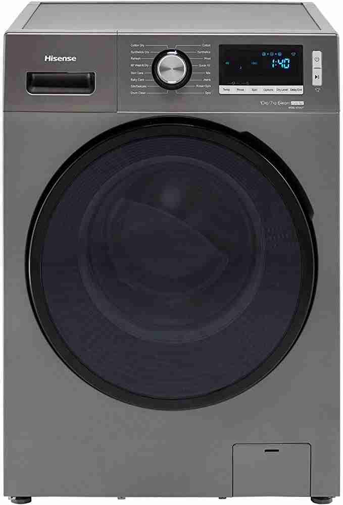 HISENSE WASHING MACHINE WDBL1014VT TITANIUM 10KG WD FL